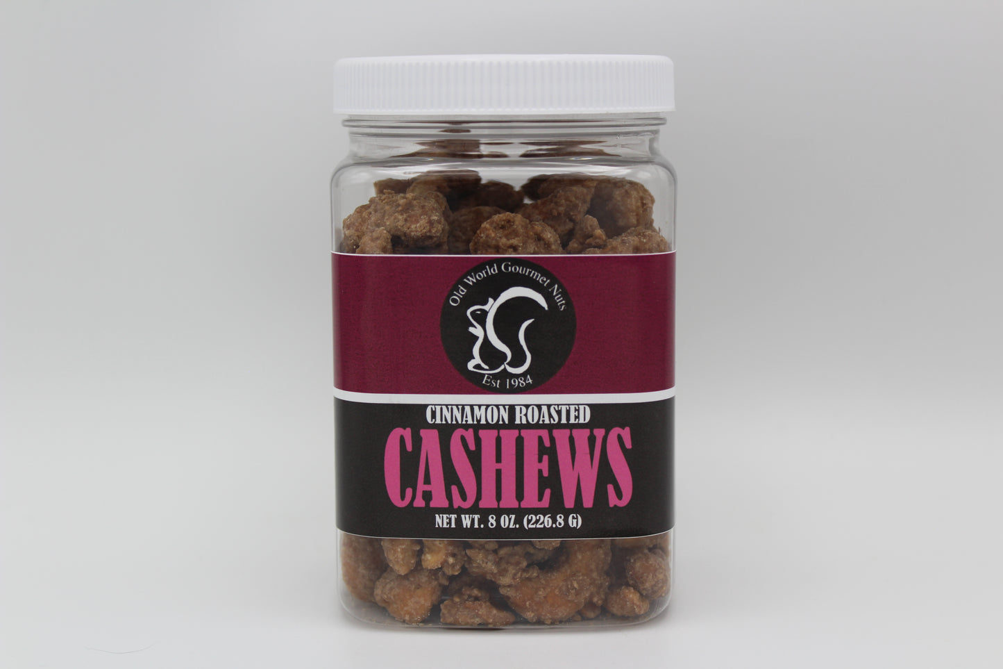 8 oz. Jar - Cinnamon Roasted Cashews