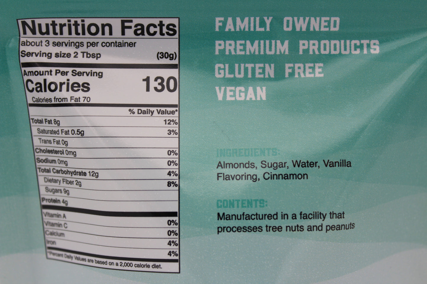 3 oz. Pouch - Cinnamon Roasted Almonds