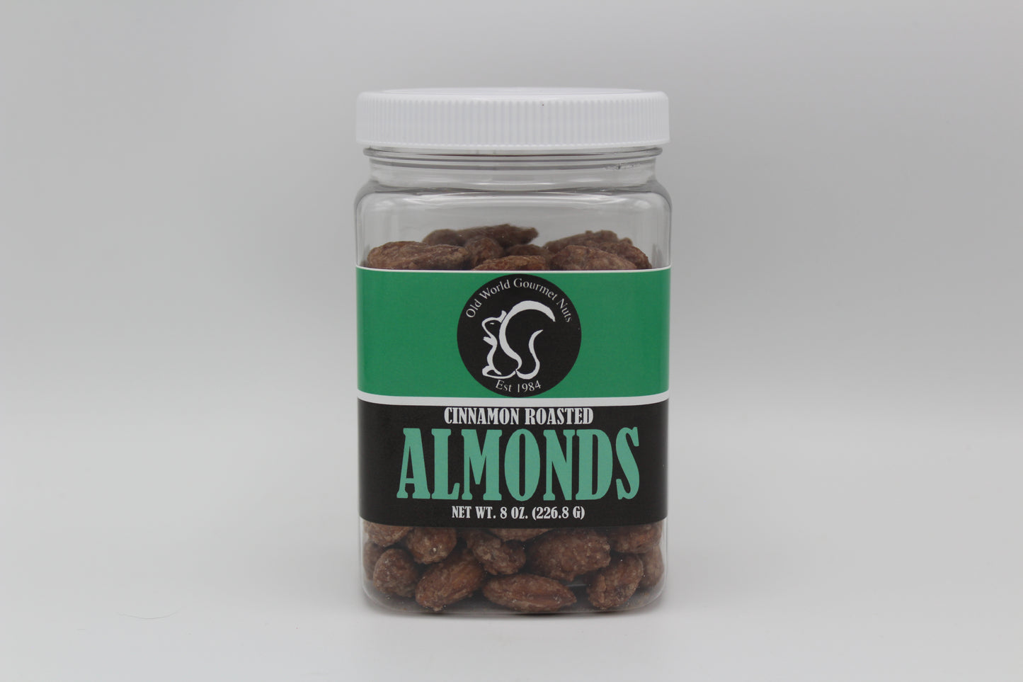 8 oz. Jar - Cinnamon Roasted Almonds