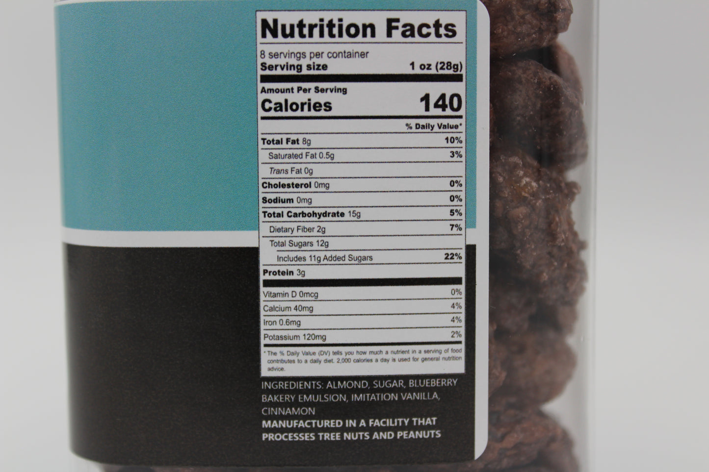 8 oz. Jar - Blueberry Almonds