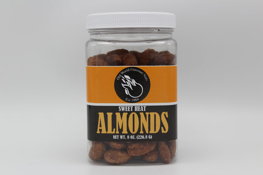 8 oz. Jar - Sweet Heat Almonds