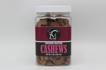 8 oz. Jar - Cinnamon Roasted Cashews