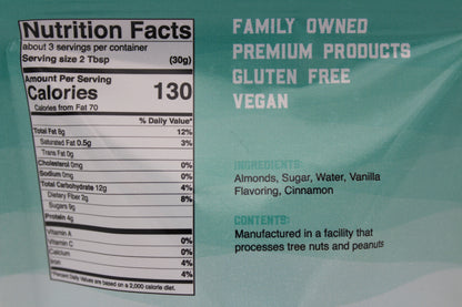 3 oz. Pouch - Cinnamon Roasted Almonds