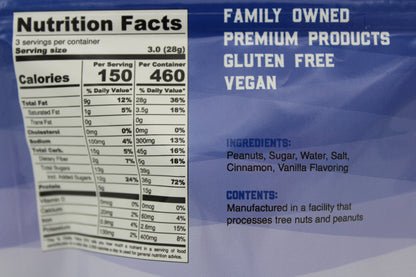 3 oz. Pouch - Cinnamon Roasted Peanuts