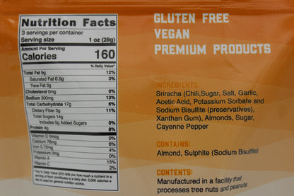 3 oz. Pouch - Sweet Heat Almonds