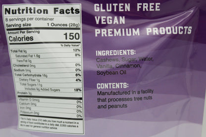 8 oz. Pouch - Cinnamon Roasted Cashews