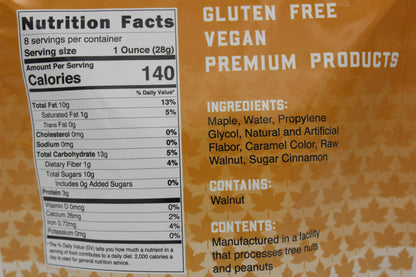 8 oz. Pouch - Maple Roasted Walnuts