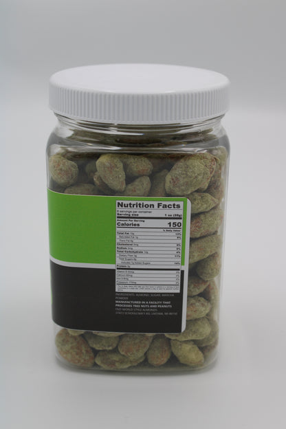 8 oz. Jar - Matcha Almonds