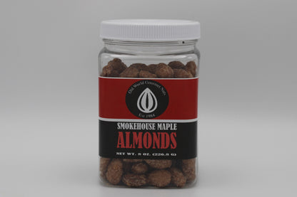 8 oz. Jar - Smokehouse Maple Almonds